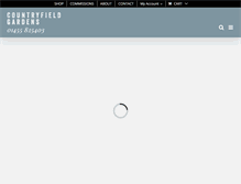 Tablet Screenshot of countryfieldgardens.co.uk